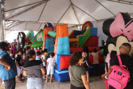 Festa do Dia das Crianças reúne cerca de 13 mil pessoas no Paço Municipal