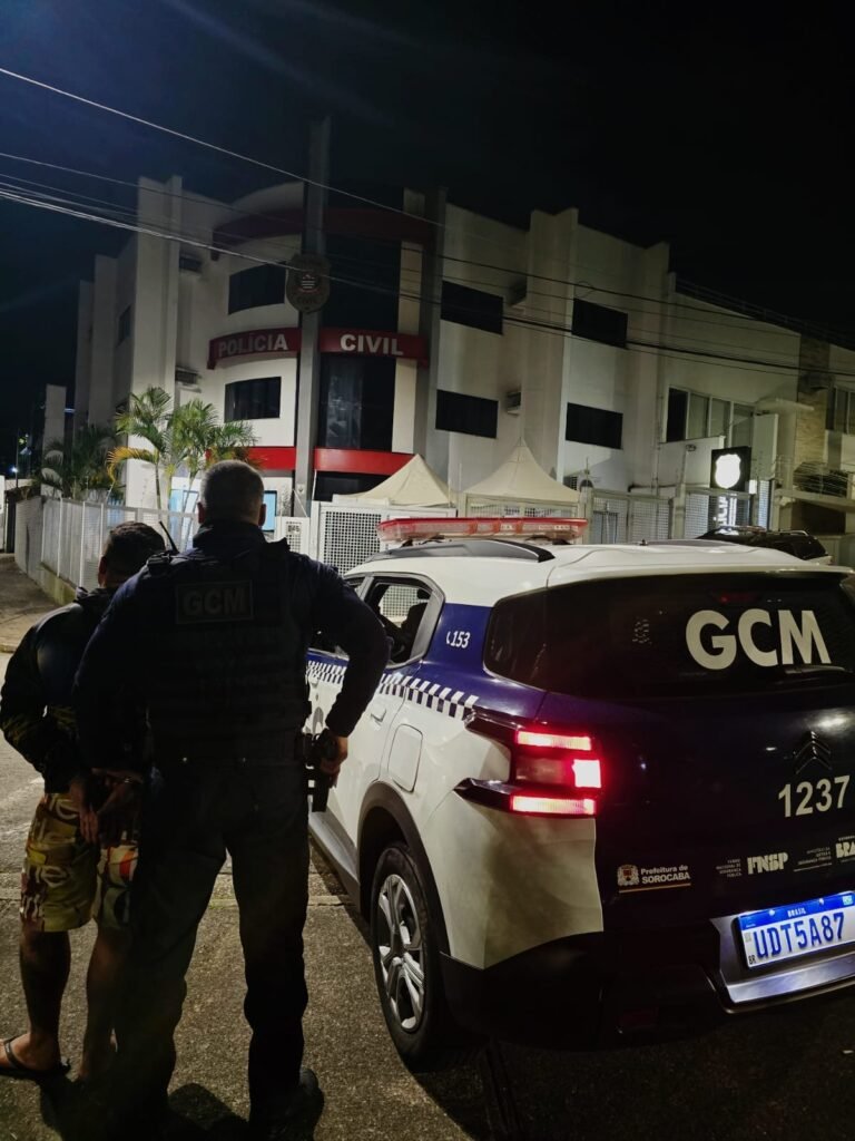 GCM de Sorocaba recebe denúncia e detém homem por violência doméstica
