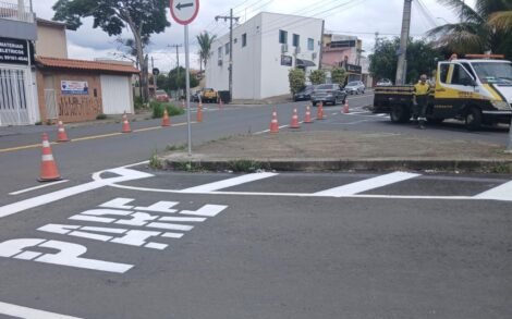 Semob implanta mão única de tráfego em trecho de rua do Central Parque
