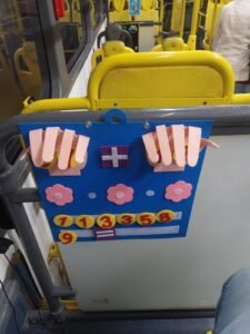 Ônibus Sensorial e Linha Rosa completam dois meses de operação contínua