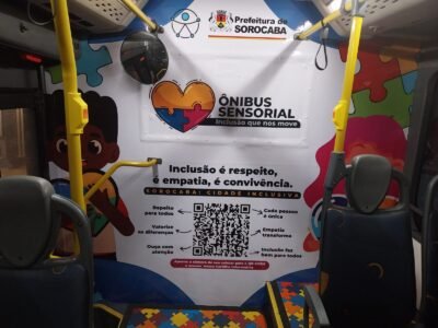 Ônibus Sensorial e Linha Rosa completam dois meses de operação contínua