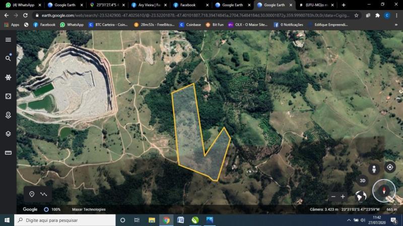 area em CAPUTERA, SOROCABA - ÁREA DE TERRENO CAPUTERA 178.400m2 - Foto 2