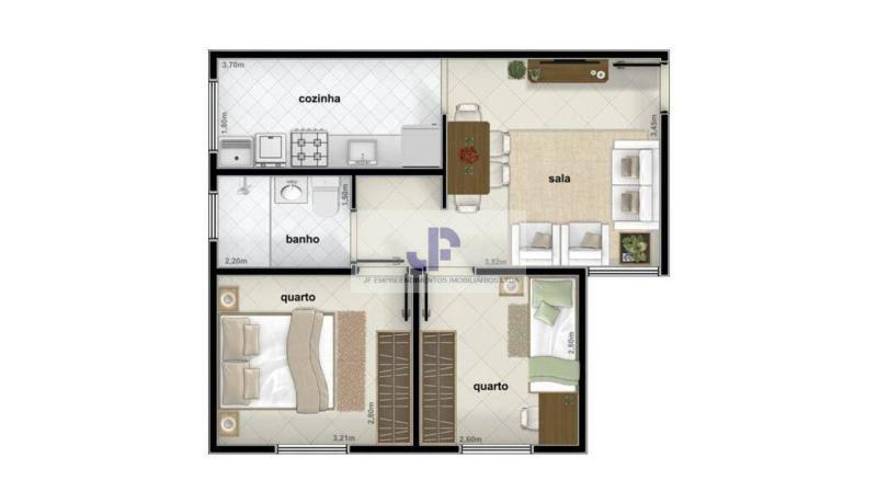 Apartamento em JARDIM CALIFÓRNIA, SOROCABA - Novos apartamentos saindo no  Jardim Califórnia por um preço que cabe no seu bolso - Foto 2