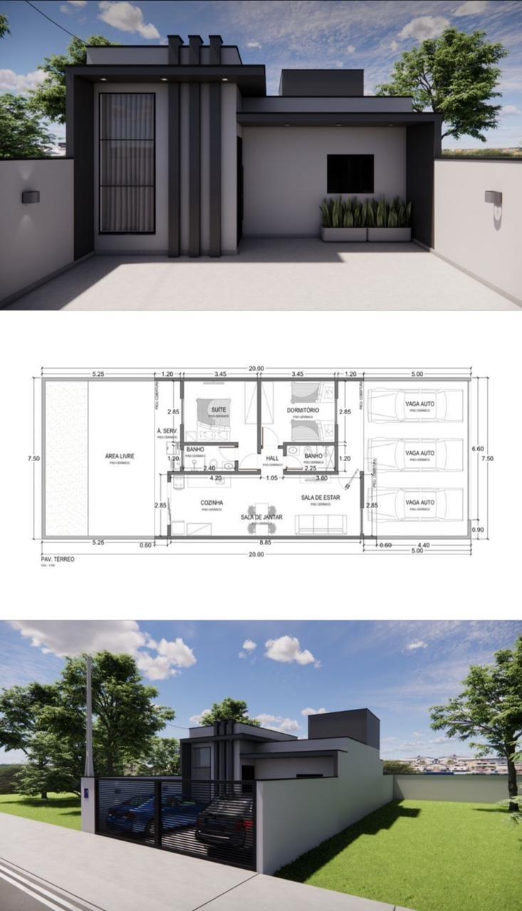 Casa em JARDIM WANEL VILLE V, SOROCABA - Linda casa de 65m² com 2 dormitórios e 3 vagas no Wanel Ville 5 - Foto 3