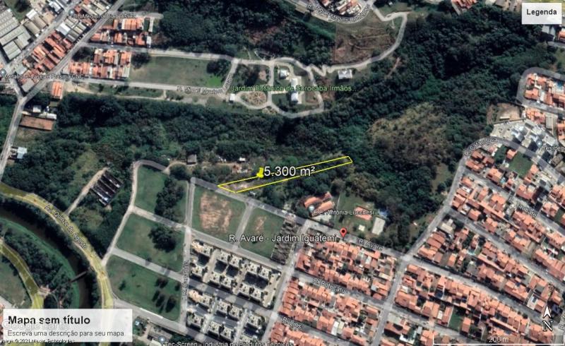 area em JARDIM LEOCÁDIA, SOROCABA - Terreno de 5.300 m² com Projeto Aprovado para Empreendimentos Residenciais e Comerciais em Sorocaba - Foto 1