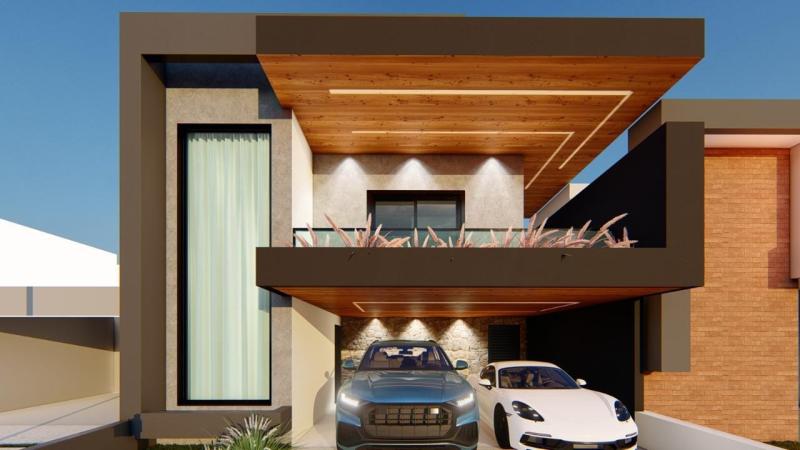 Casa em WANEL VILLE, SOROCABA - Sobrado Moderno no Condomínio Villagio Wanel - 3 Suítes, Piscina e Área Gourmet - Foto 1