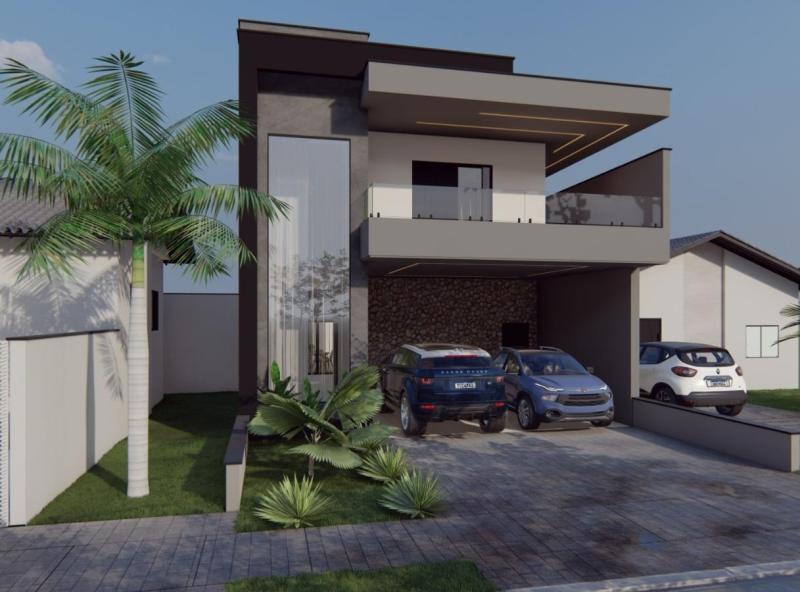 Casa em WANEL VILLE, SOROCABA - Sobrado Moderno no Condomínio Villagio Wanel - 3 Suítes, Piscina e Área Gourmet - Foto 2
