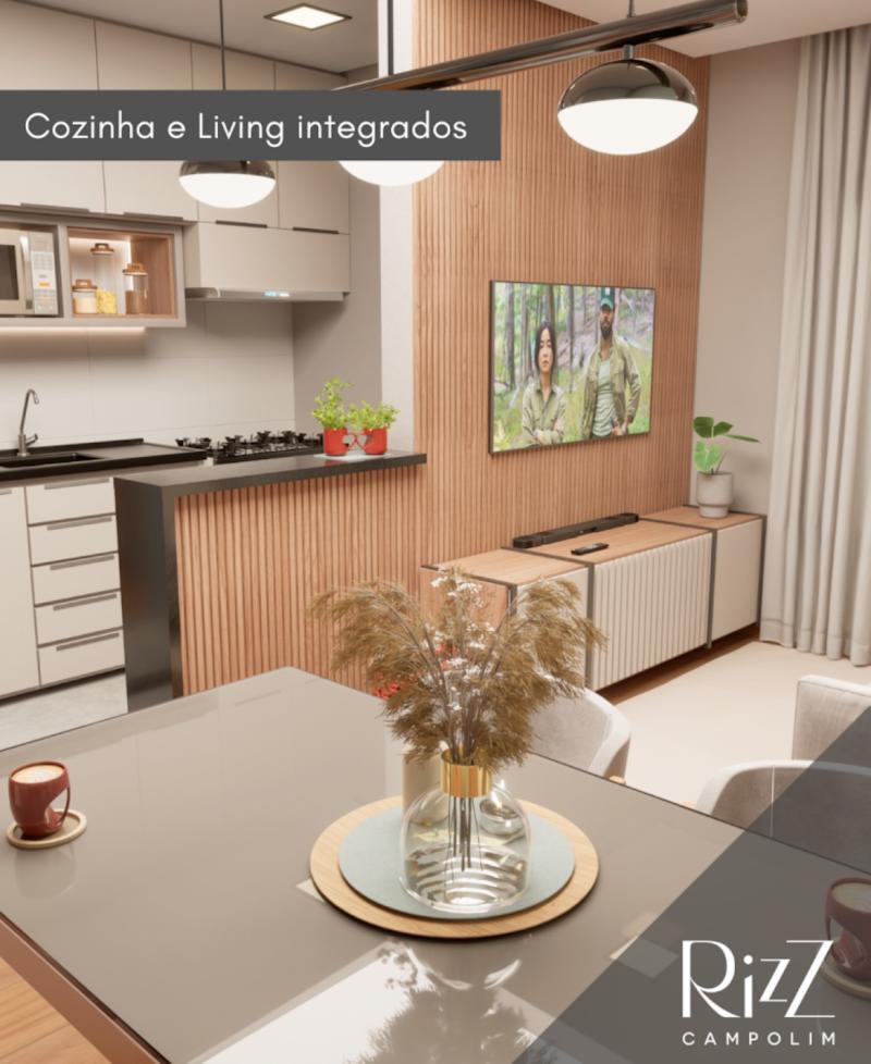 Apartamento em PARQUE CAMPOLIM, SOROCABA - APARTAMENTOS A PARTIR DE 57 M² RESIDENCIAL RIZZ VITTA  ZONA SUL SOROCABA. - Foto 2
